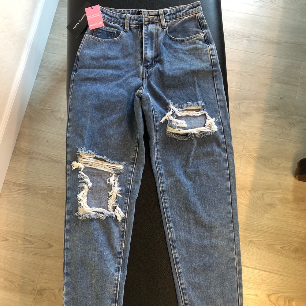 Pretty little thing mom jeans